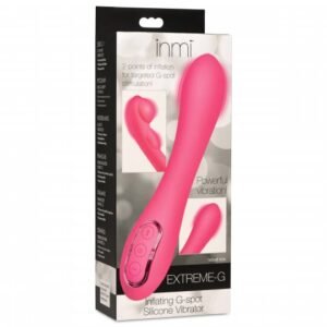 extreme g inflating g spot silicone vibrator