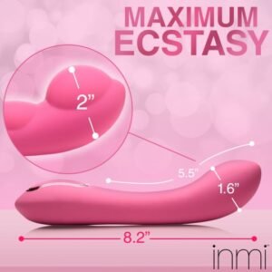 extreme g inflating g spot silicone vibrator