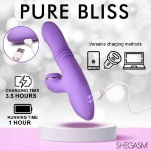 pro thrust max 14x thrusting and pulsing silicone rabbit