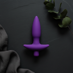 Aria Vibrating Silicone Anal Plug- Small