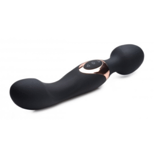 Dual Duchess 2-in-1 Silicone Massager | The Dark Olive