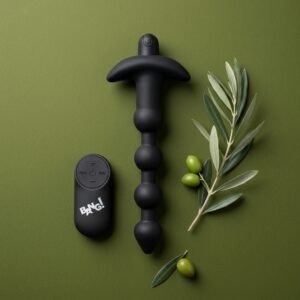 Remote Control Vibrating Silicone Anal Beads