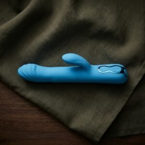 Rotating Beaded Silicone Rabbit Vibrator