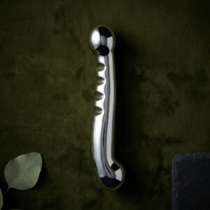 Steel Elegance Dual Ended Dildo