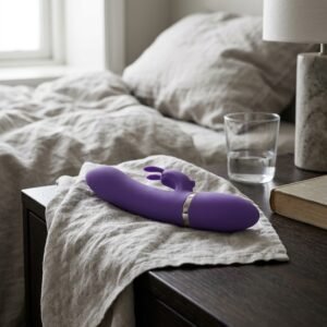 Thumper Rabbit Vibrator from The Dark Olive luxury intimate wellness collection