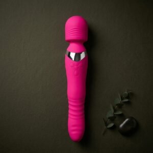 Ultra Thrusting and Vibrating Silicone Wand