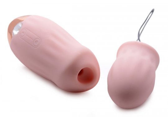shegasm tandem teaser 10x clitoral stimulator with bonus egg vibe