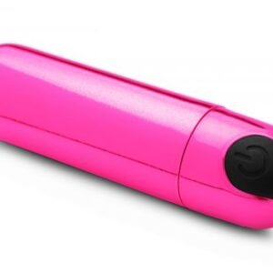 10x rechargeable vibrating metallic bullet pink