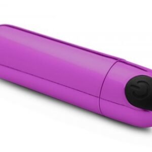 10x rechargeable vibrating metallic bullet purple