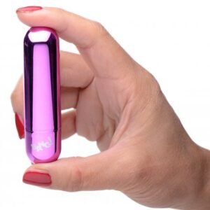 Vibrating Metallic Bullet - Purple