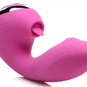 10x licking g throb rechargeable silicone vibrator