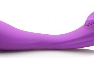 pose plus 10x pulsing bendable silicone vibrator