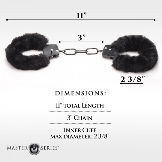 Cuffed In Fur Furry Handcuffs - Image 5