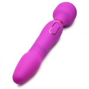 ultra thrust her deluxe thrusting and vibrating silicone wand