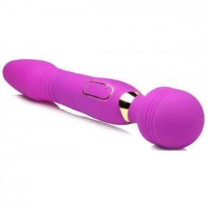 ultra thrust her deluxe thrusting and vibrating silicone wand