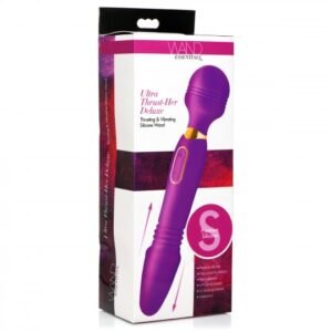 ultra thrust her deluxe thrusting and vibrating silicone wand