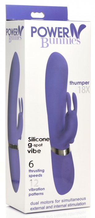 thumper 18x silicone rabbit vibrator