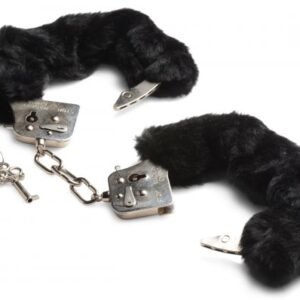 caught in candy handcuffs black