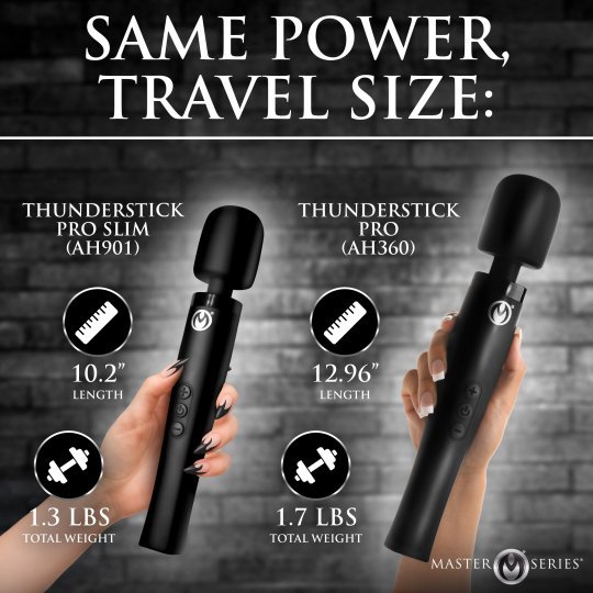 Thunderstick Pro Slim Wand Massager - Image 4